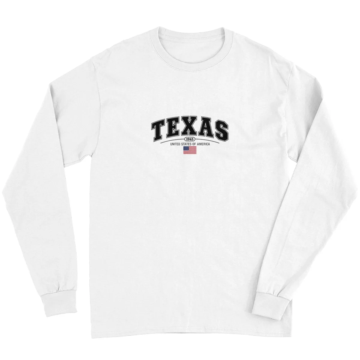 USA Texas 1945 Long Sleeve Tee