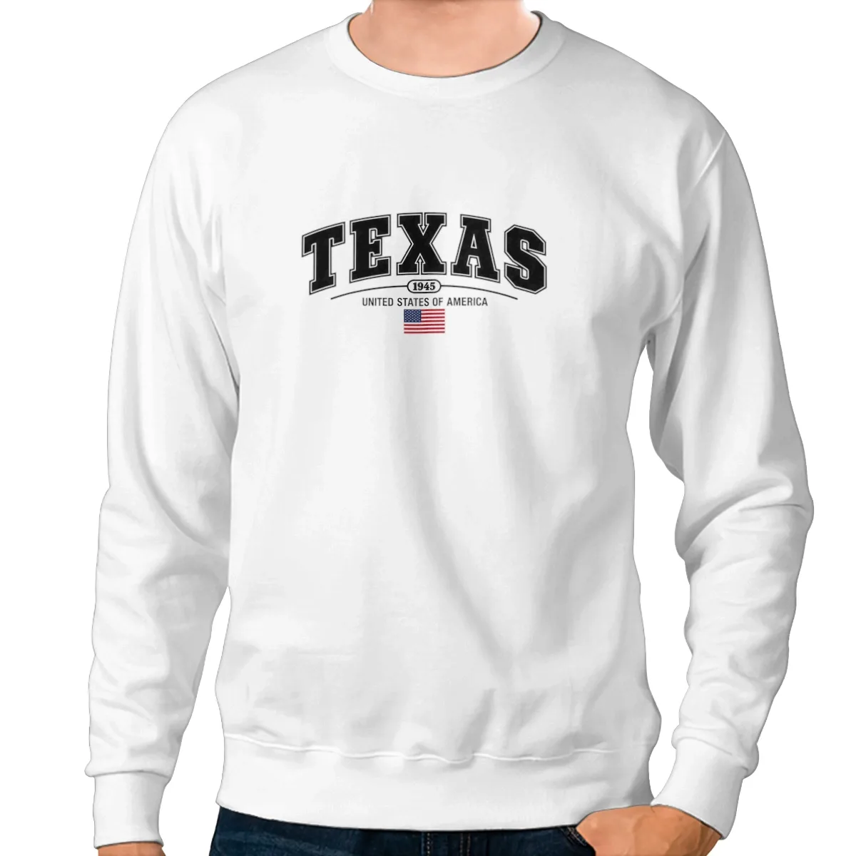 USA Texas 1945 Sweatshirt